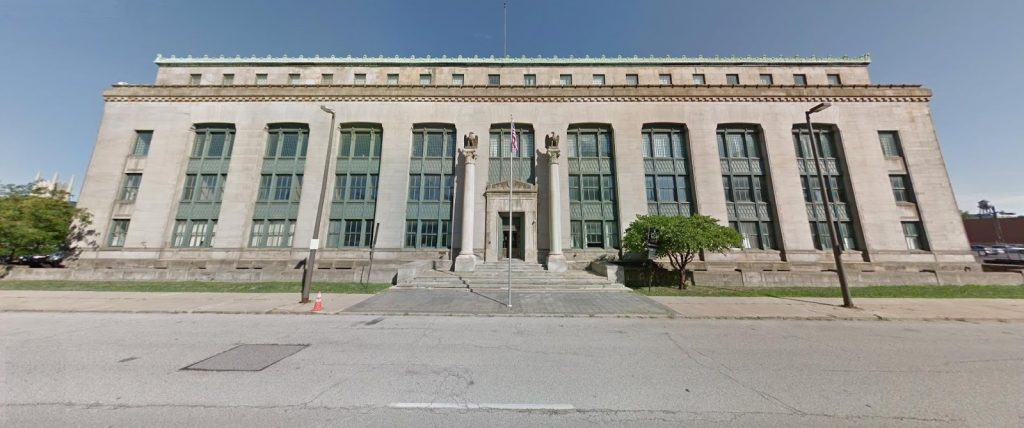 Cleveland old Central Police Station on Payne Avenue in downtown.