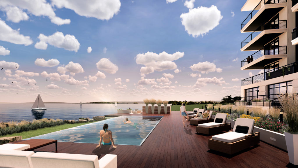 Lakefront luxury development secures construction financing