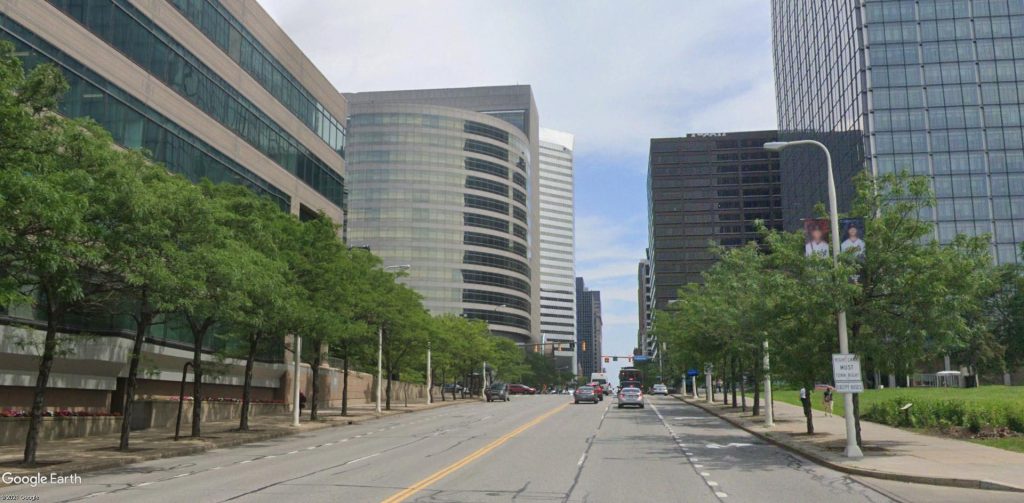 CBIZ is reportedly looking at sites along East 9th Street in downtown Cleveland