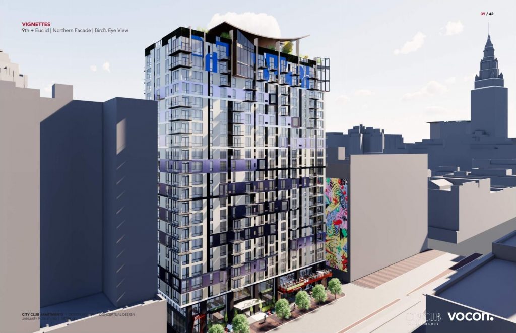 City Club Apartments rendering