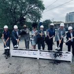 formal groundbreaking ceremony for new tower at Circle Square in University Circle