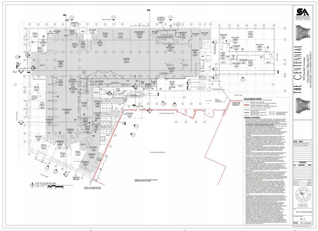 first-floor plan for The Centennial