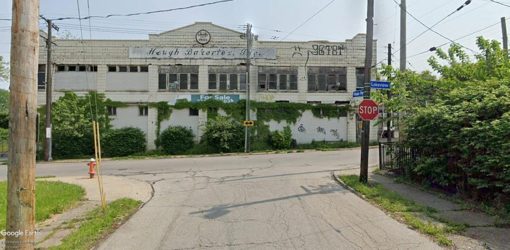 intersection of Lakeview and Wade Park avenues