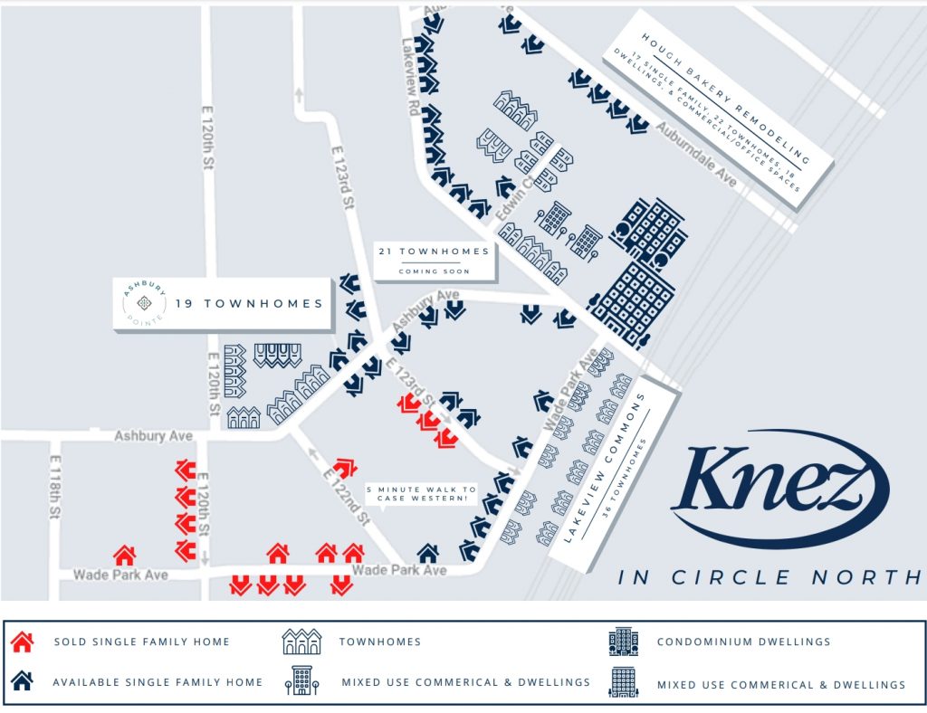 Knez Homes plans for the Circle North area of Glenville