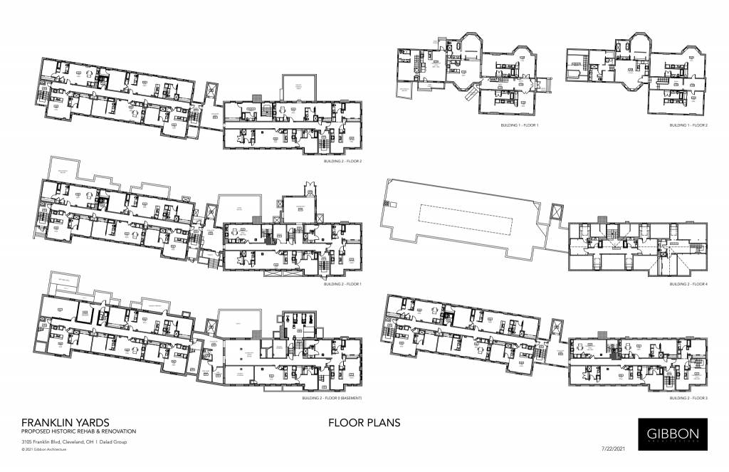 Proposed floor plans for the Franklin Yards development