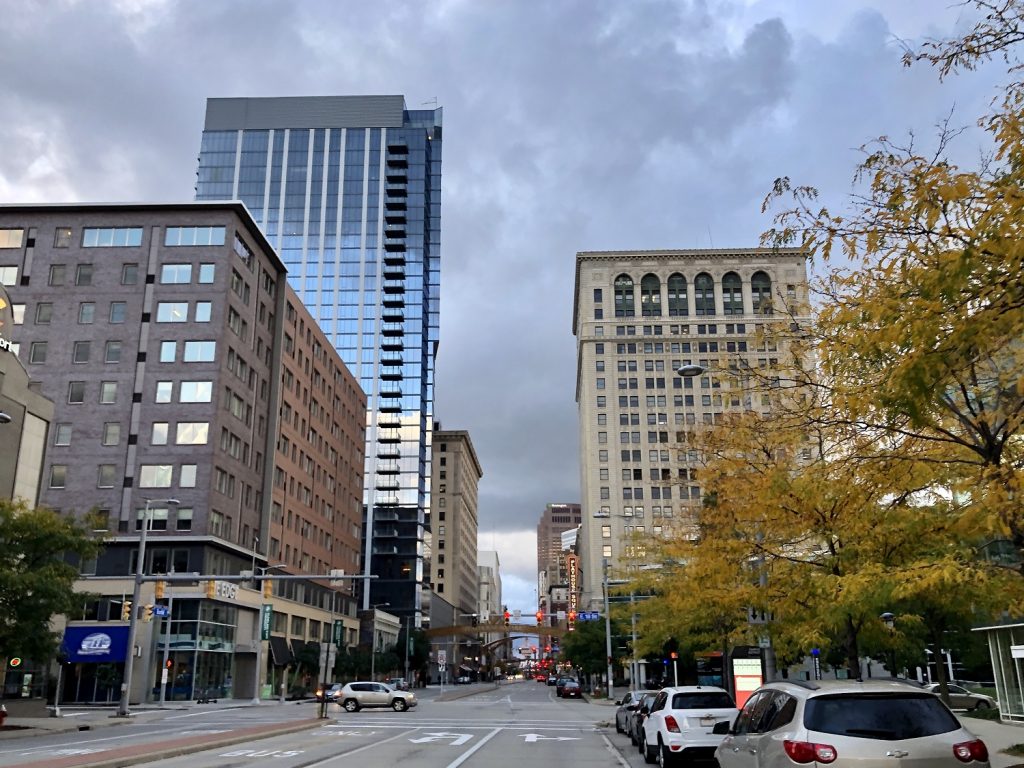 Lumen seen from Euclid Avenue and CSU.