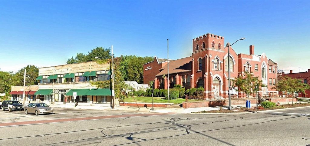 Underutilized buildings set at the corner of Pearl and Memphis roads in Old Brooklyn will be demolished for a mixed-use development.