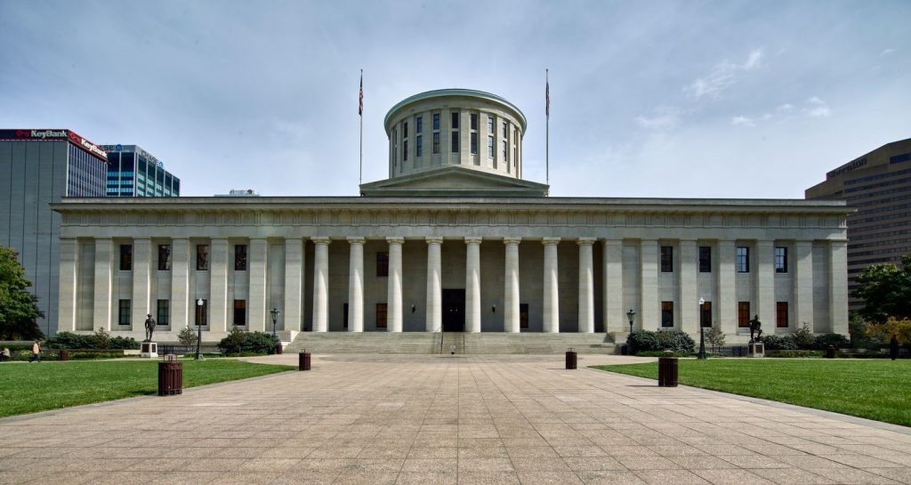 It's the State House in the capital city of Columbus, Ohio