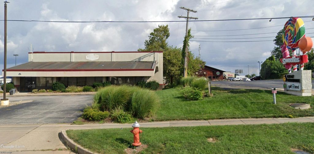 A vacated Denny's property will become a warehouse and factory for the Sweeties Candy Company.
