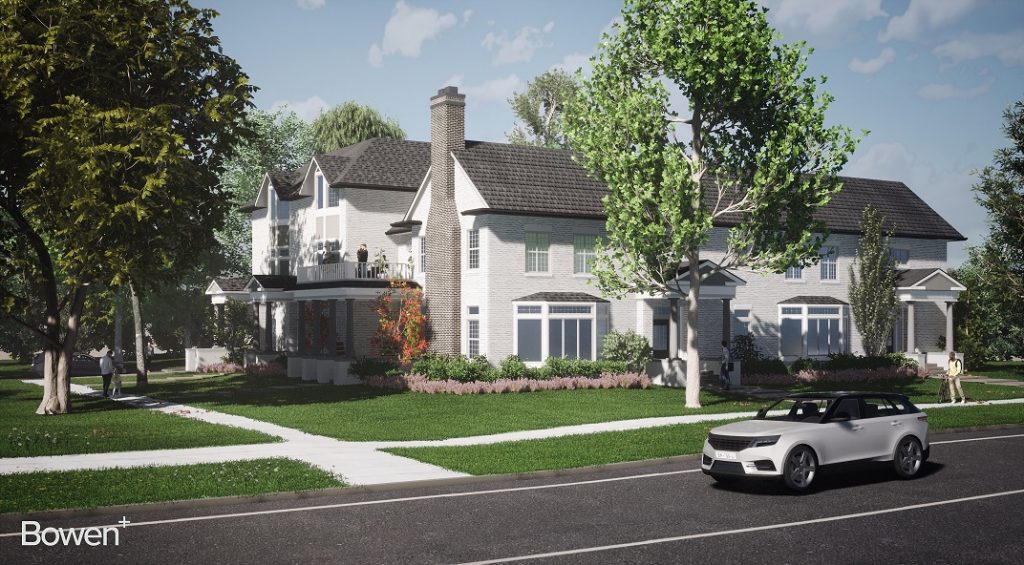 Brickhaus Partners will build five townhouses at the southwest corner of Clifton Boulevard and West Boulevard near Edgewater Park.