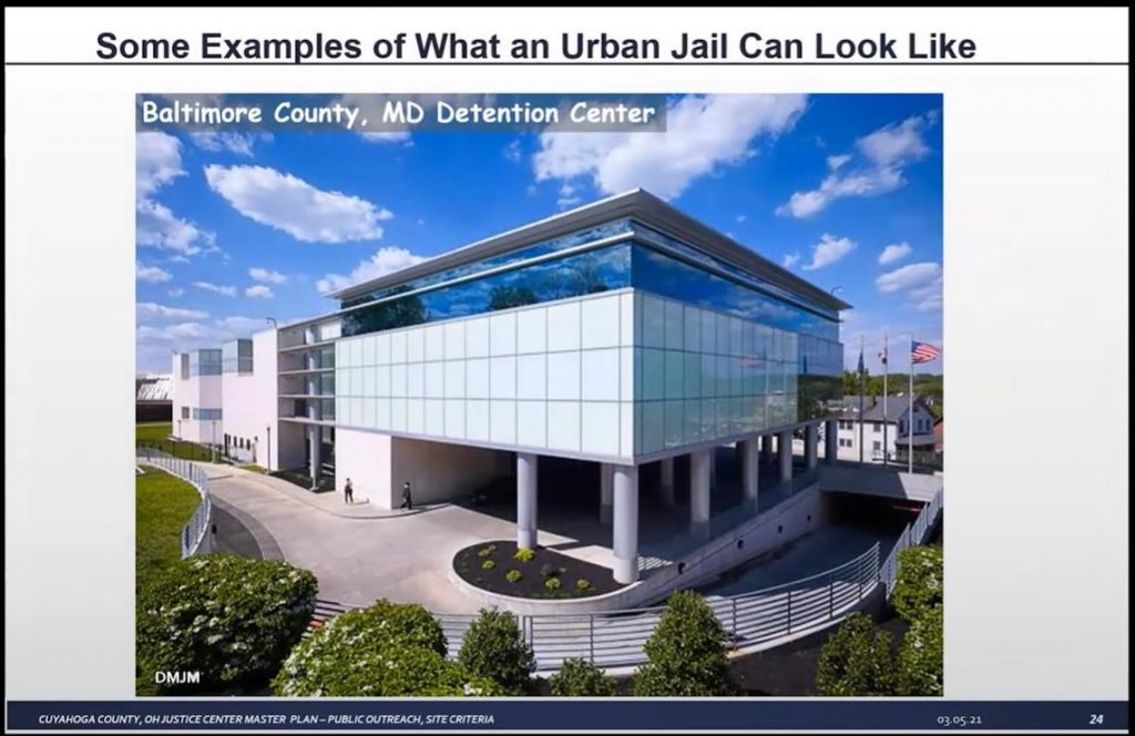 Another jail that doesn't look like a jail. It can be a bright and attractive civic structure.
