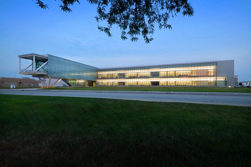 NASA Glenn Research Support Building will officially be opened in Spring 2022.