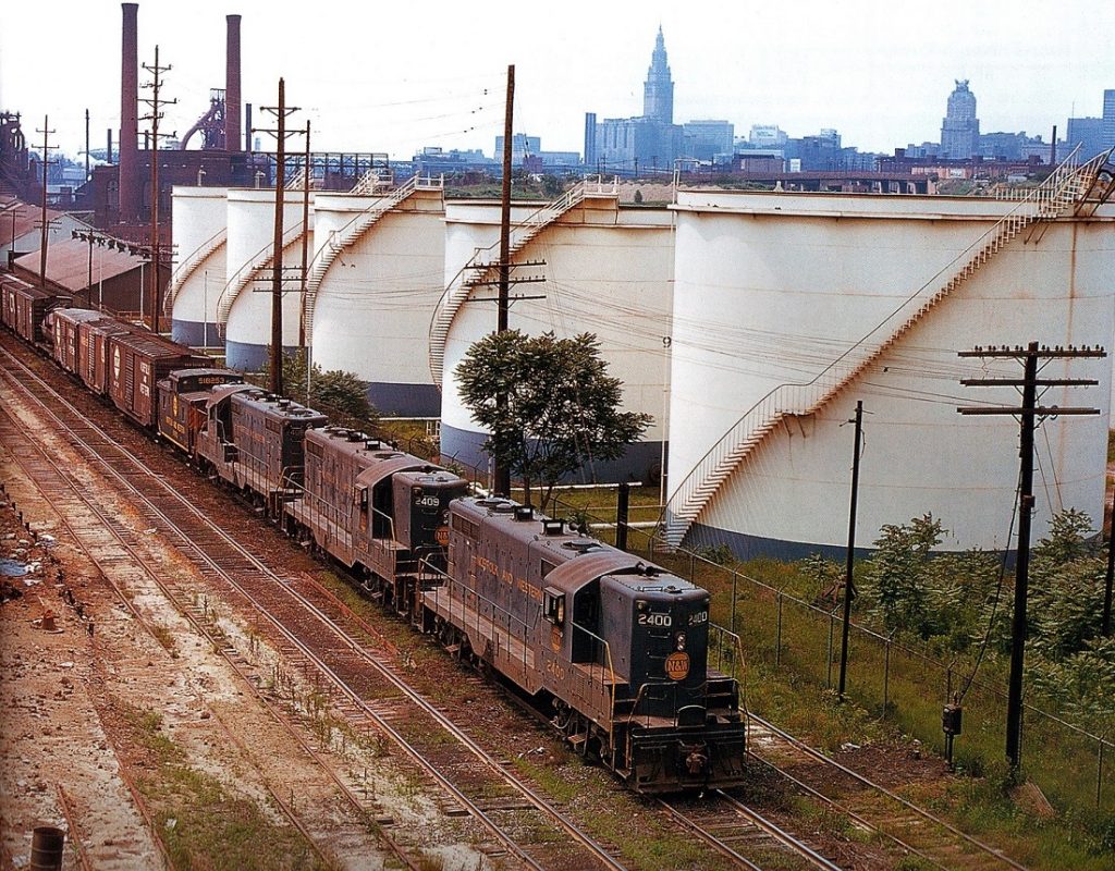 Standard Oil's No. 1 refinery stood on the site where the county's new jail could be located.