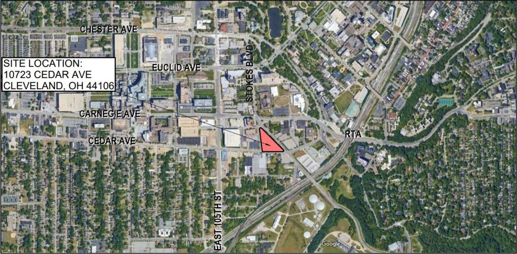 Map and location of proposed Stokes West development.