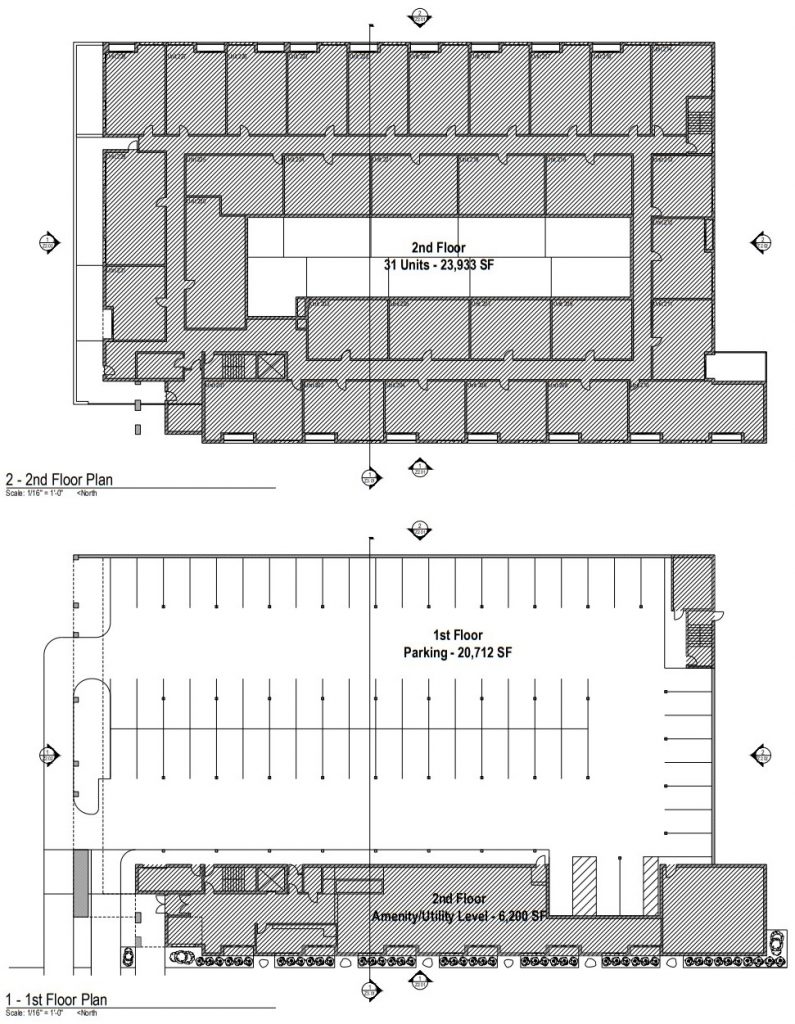 Floor plans for the West 73rd Street Apartments.