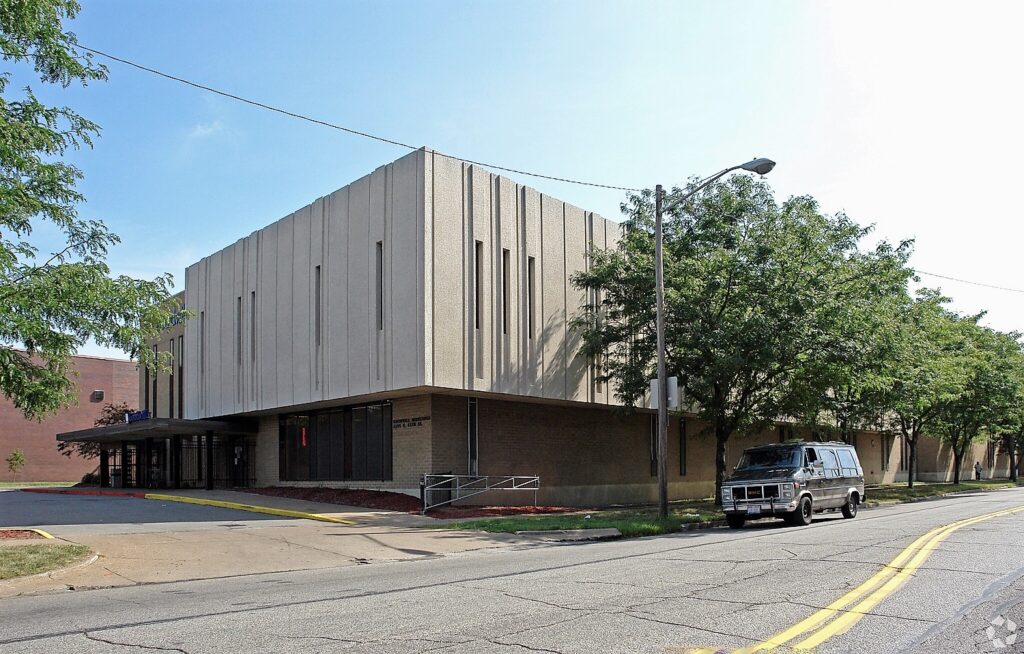 The former Goodwill Industries warehouse may soon be expanded into by a food service industry business.