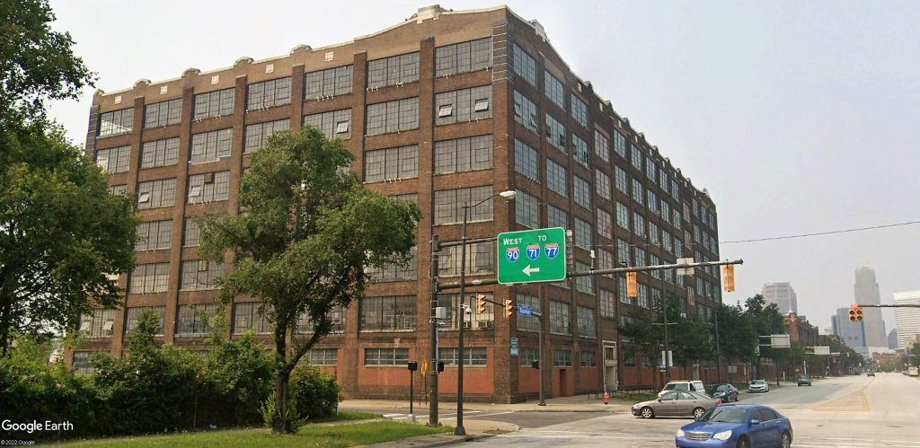 ArtCraft Building is the new police headquarters in the campus district downtown Cleveland.