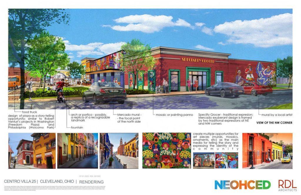 Grocery store, kitchen and retail spaces are going to popular with Latinos, Hispanics and others who love cultural foods and experiences in Cleveland.