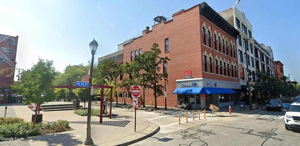 The historic Gehring Building on West 25th Street, across from the West Side Market, is Great Lakes Brewing Company's headquarters.