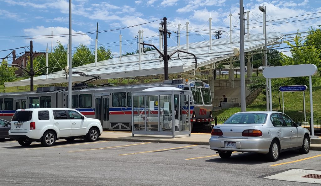 Woodhill Homes was built across the street from the Buckeye-Woodhill rapid transit station.