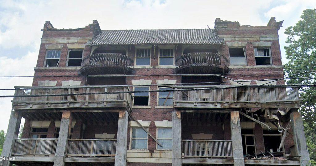 A sad façade shows what years of neglect has brought to 1779 East 89th Street in Hough.