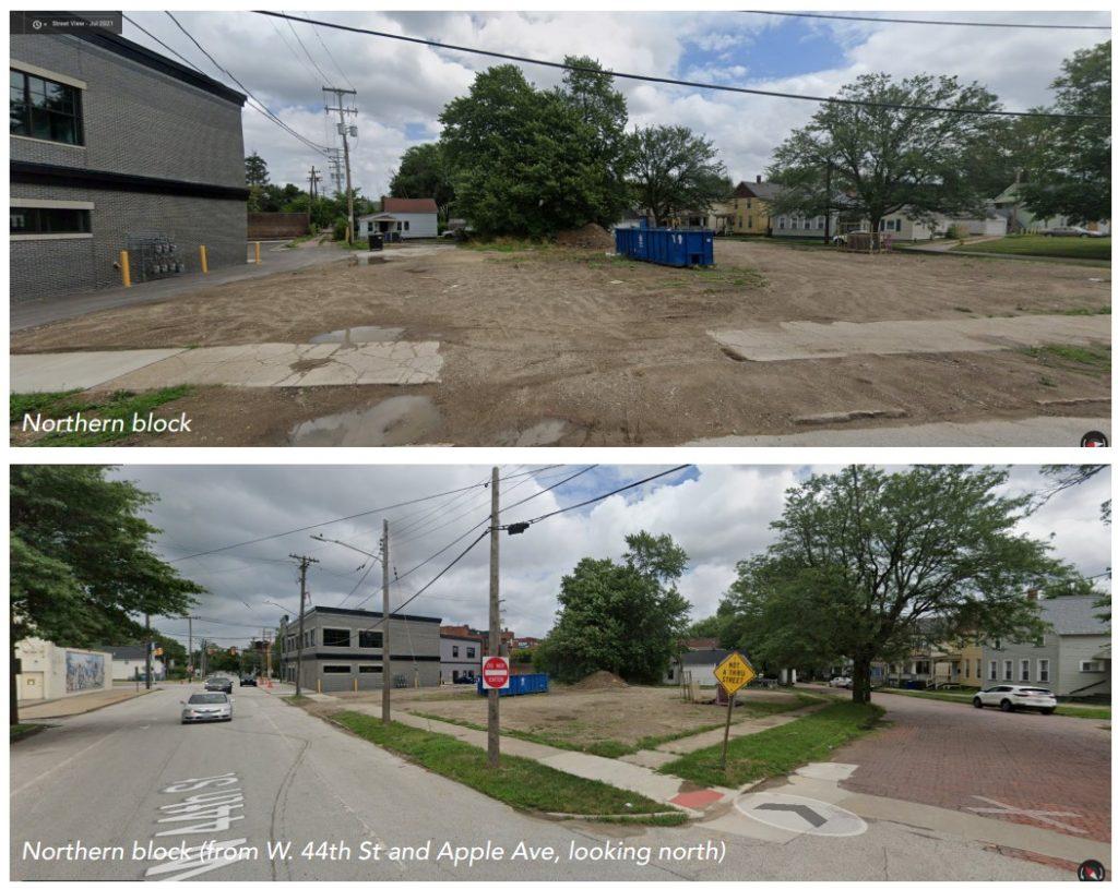 Recent streetviews of the Harbor 44 development as well as it coming phases of construction.