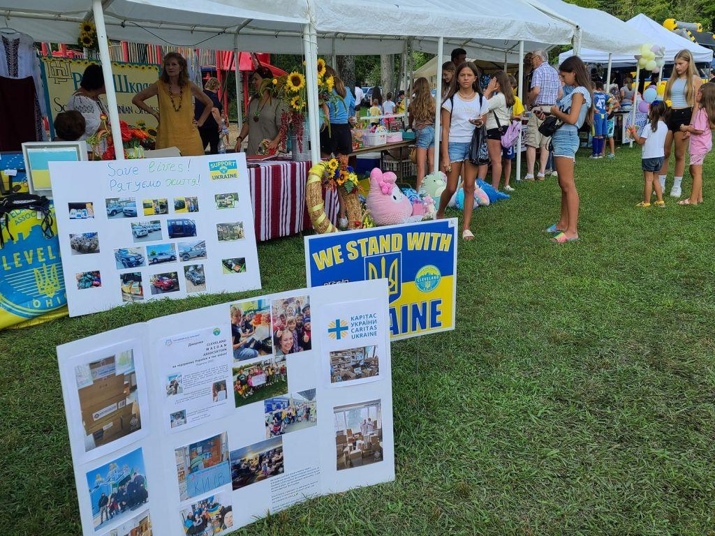 Larger crowds than normal of Ukrainians and their families and friends  attended the annual Pokrova Ukrainian Festival in early August. Many were refugees, as new arrivals to America and Greater Cleveland.