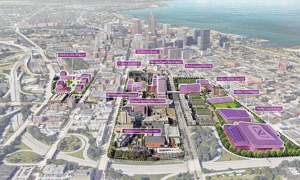 Vision for CSU's downtown Cleveland campus