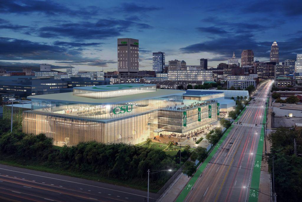 New CSU arena east of downtown Cleveland