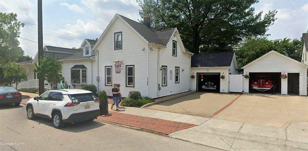 A Christmas Story House gift shop and museum across the street from the fabled house.