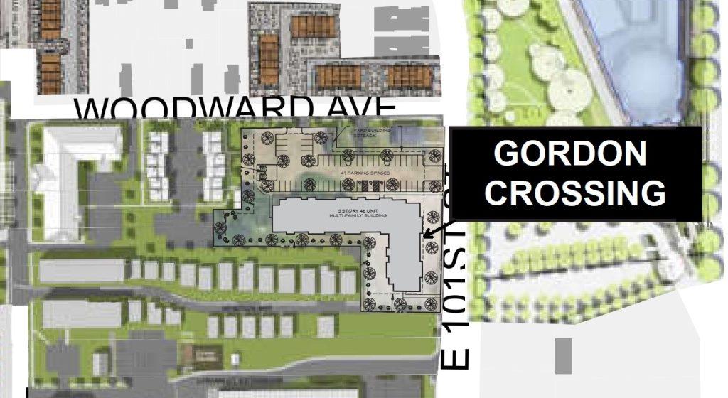 Gordon Crossing at East 101st and Woodward will offer affordable apartments