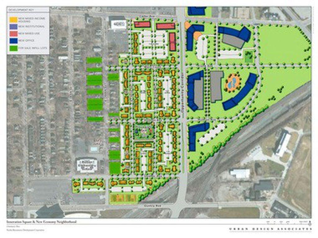 New Economy Neighborhood masterplan in Fairfax