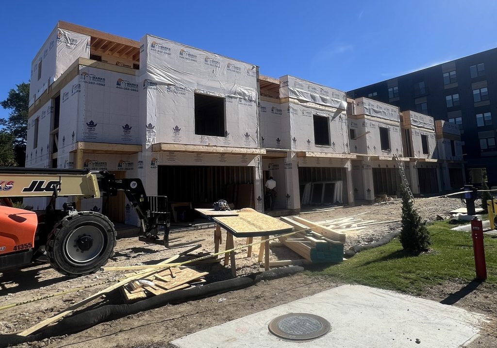 Townhouse construction hits the Marks